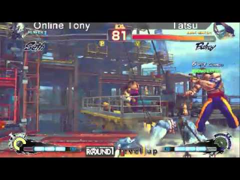 SSF4 AE: Online Tony (Seth) vs Tatsu (Claw) - levelup (Round One Arcade)