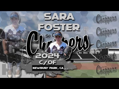 2024 Sara Foster 🥎 Catcher and Outfield, Softball Recruiting Skills Video