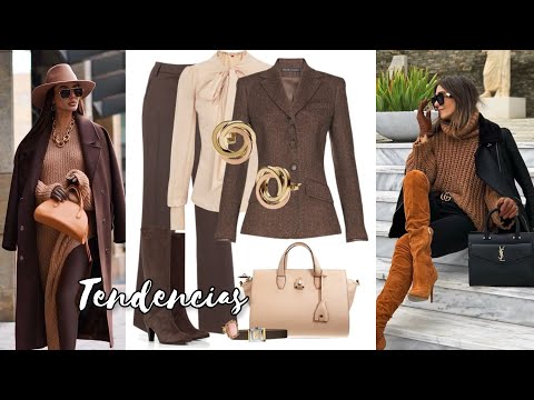 LOOKS DE Moda y Tendencias PARA OTOÑO  INVIERNO 2023 – 2024 🍁 OUTFITS EN TENDENCIA PARA MUJER