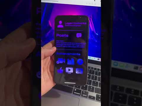 Translucent UI with #SwiftUI 💡 #shorts