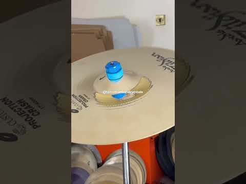 Like N.O.S!! From 1996! 17" Zildjian A CUSTOM PROJECTION Crash 1268g image 9
