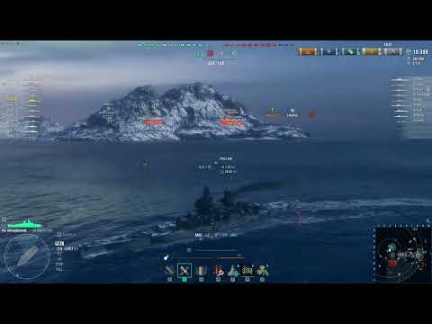 World of Warships - Gascogne - Top Tier - Feel The Heat . . .