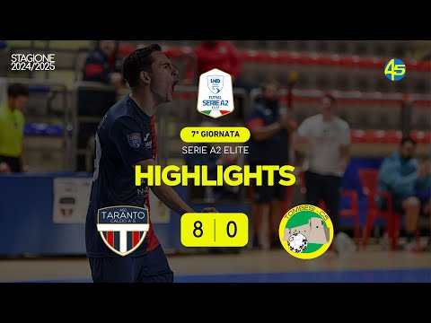 Taranto-Tombesi Ortona 8-0 | HIGHLIGHTS | Serie A2 Élite 2024-25