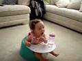 Addison Grace Watches Veggie Tales
