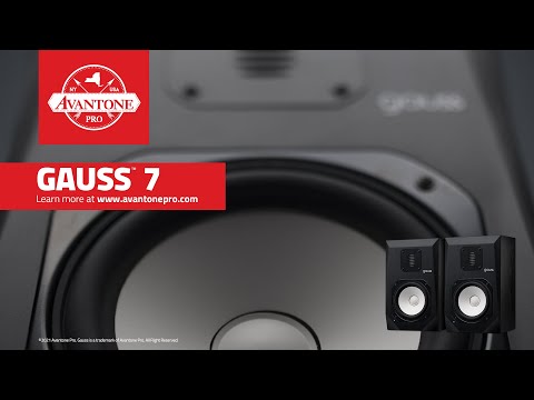 Classics never die — Avantone is proud to bring Gauss back to the world with the Gauss™ 7 reference monitor.