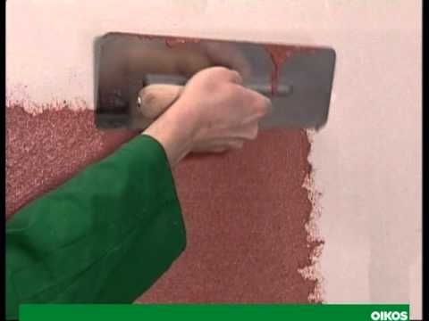 Silkos Genova intonachino - come applicare il rivestimento per esterni OIKOS