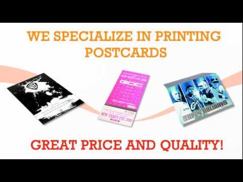 Postcard Printing in Los Angeles by Gold Image Printing