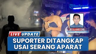 29 Pemuda yang Ngaku Suporter Persik Diamankan Polres Kediri seusai Serang Petugas saat Penyekatan