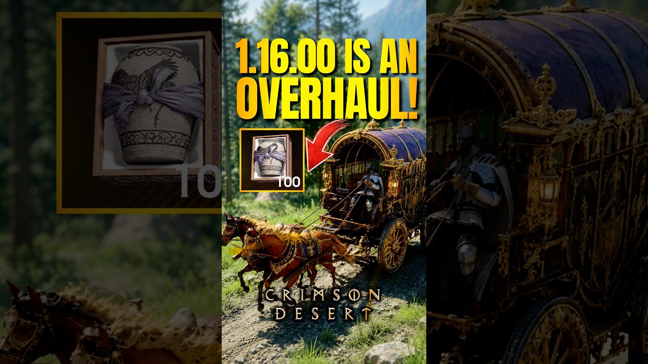 Crimson Desert update 1.16.00 is INSANE #crimsondesertgameplay #crimsondesertguide #gaming #viral