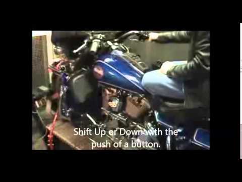 Pingel All Electric Shifter Kit Demo on Harley-Davidson FL