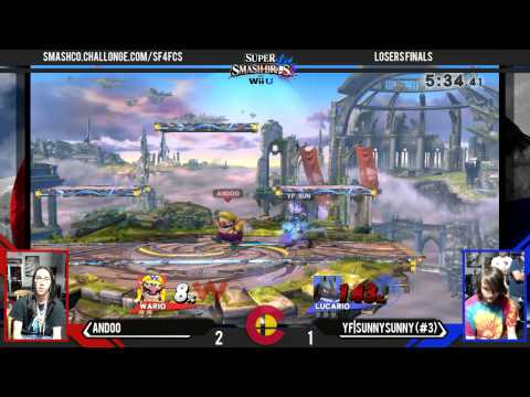 FC - Andoo (Wario) Vs. YF|SunnySunny (Greninja) - Singles Losers Finals