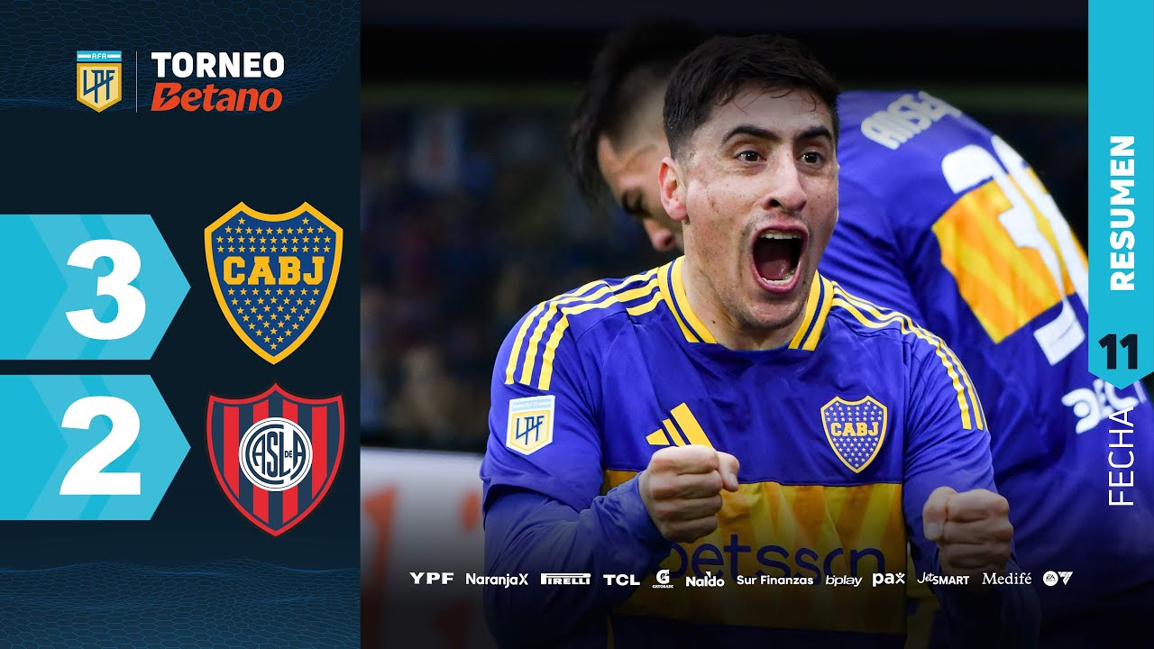 Boca Juniors Vs San Lorenzo - Resultado en vivo, estadísticas y