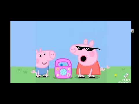 peppa pig la rapera cantando chupón de Yeri mua