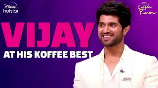 Vijay's Best Moments | Hotstar Specials Koffee with Karan Season 7 | DisneyPlus Hotstar