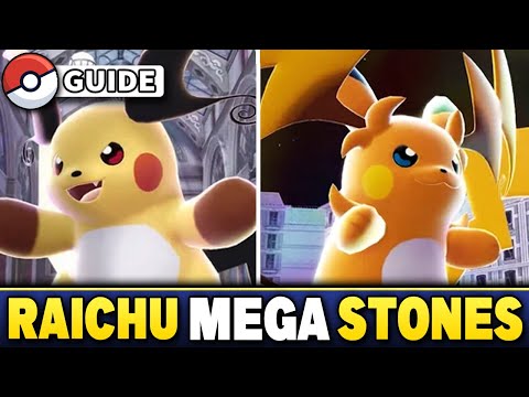 How To Get The Raichu X & Y Mega Stones In The Pokemon Legends ZA Mega Dimension DLC