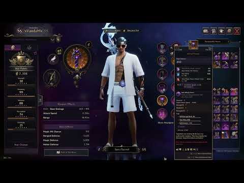Staff/Wand (Invocator) 5m/33s dummy test (after patch) | Throne and Liberty