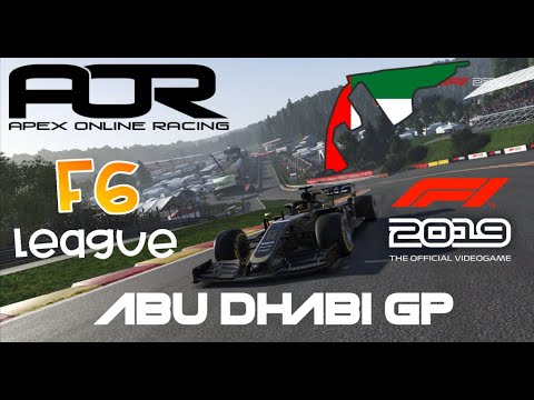 FINAL RACE | Apex Online Racing 🏆 PC F6 League - Abu Dhabi 🏁 F1 2019