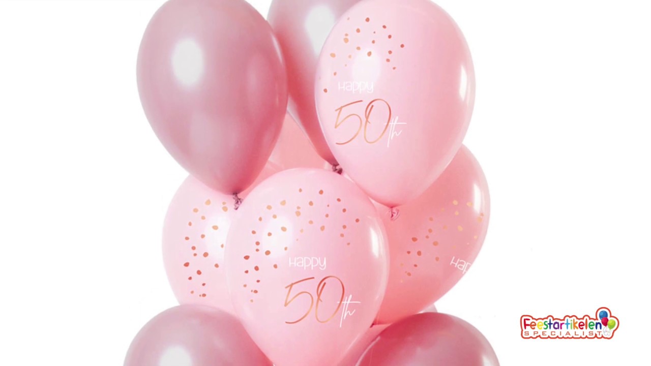 Luxe versiering 50 jaar - Feestartikelen Specialist