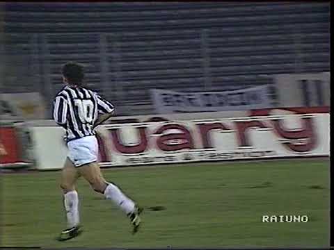 20/03/1991 Cup WInners Cup Quarter Final 1st leg JUVENTUS v FC LIEGE