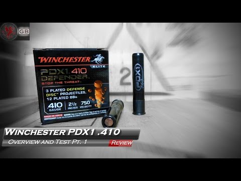 Winchester PDX1 410 Test and Review Pt 1