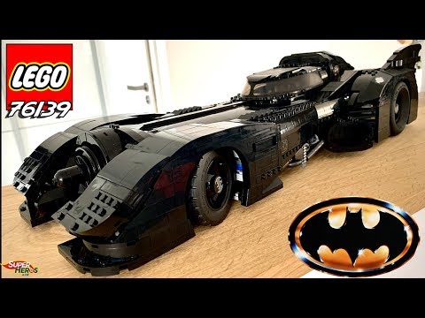 Vidéo LEGO DC Comics 76139 : La Batmobile de 1989