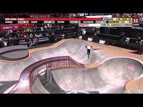 X Games 17: Dennis Enarson takes Silver at BMX Park Final