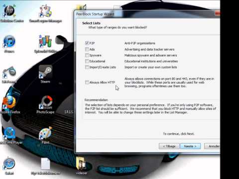 comment installer peerblock