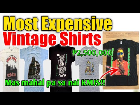 MOST EXPENSIVE VINTAGE SHIRTS baka makita mo sa ukay-ukay!! Masmahal sa Shabba Ranks sa KMJS 😯