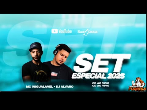 CD AO VIVO SET ESPECIAL 2025 DJ ALVARO E MC INIGUALÁVEL