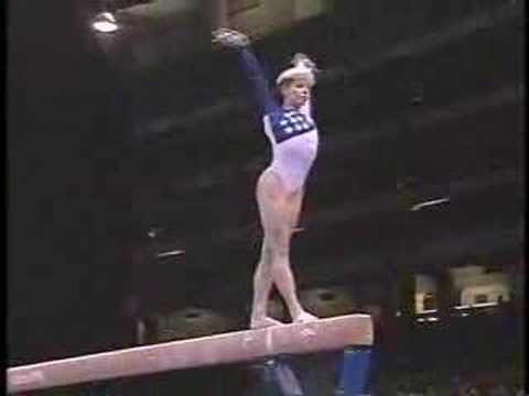 Amanda Borden - 1996 Olympics Team Optionals - Balance Beam