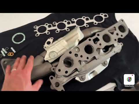 Second generation Toyota Tundra/Sequoia 5.7L passenger side exhaust manifold replacement.