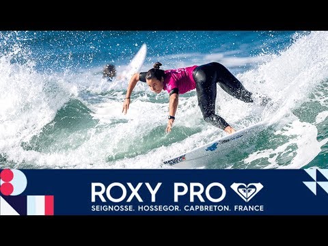 Defay vs. Fitzgibbons vs. Andrew - Round One, Heat 6 - Roxy Pro France 2018