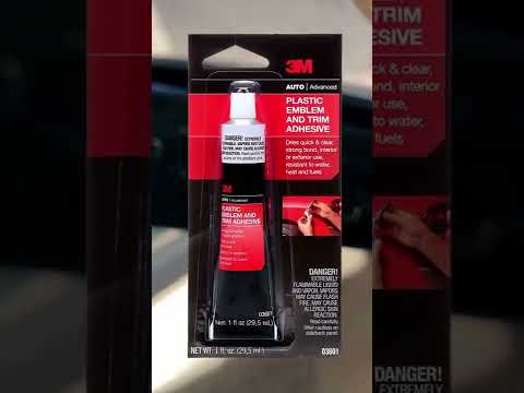 3M Plastic Emblem and Trim Adhesive, 03601 #shorts