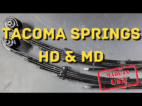 Tacoma HD and MD Leaf Springs 2005-2023 Archive Garage