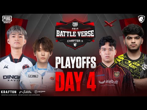 PUBGM BATTLE VERSE ASIA CHAPTER II | PLAYOFFS D4 | FT. #AE #IC #VPE #WEIBO #TIANBA #HORAA #GEEKAY