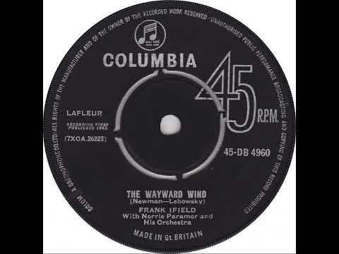 UK New Entry 1963 (19) Frank Ifield - The Wayward Wind
