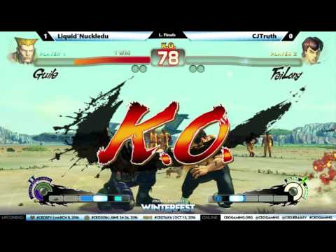 "BBR" USF4 At CEO Winterfest 2016 - Liquid 'NuckleDu vs CJTruth  (1080p HD)