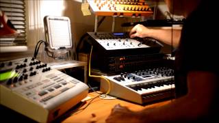 Video thumbnail for Novation Super Bass Station Acid with Drum Station v2 Drums and Yamaha RS7000 Sequencing by jinglemarsta