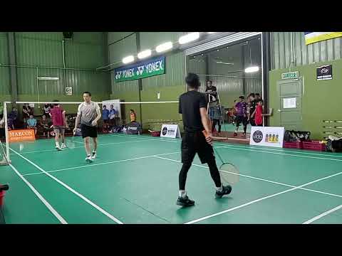 Badminton SBA Tournament Men's Double Open - Tan Jin Hwa / M. Shahmi Vs Kang Khai Chien / Adib Rifki