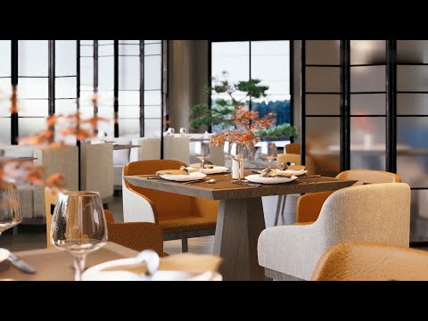 CGSOREAL - Restaurant Demo D5 Render 2.4 Hands-on