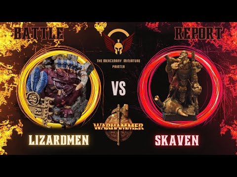 Is The 2nd Gen Slann Broken? Skaven vs Lizardmen Warhammer Fantasy Battle Report