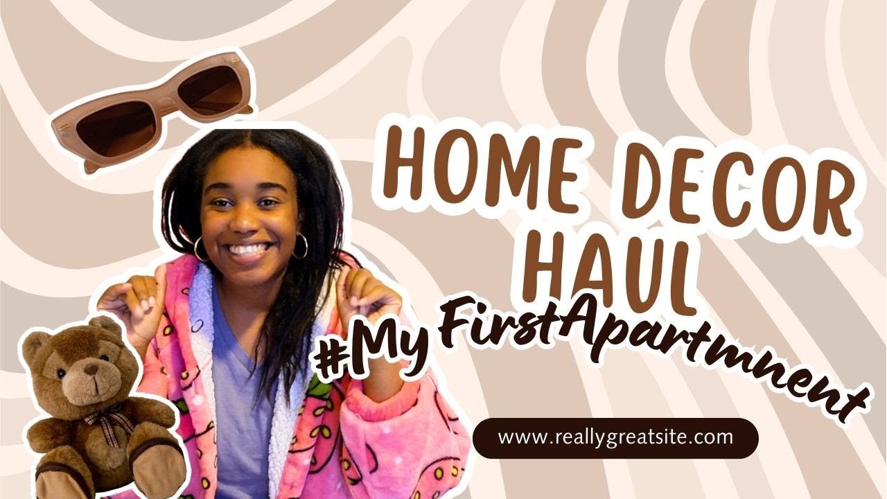 Finally Decorating My First Apartment! Here Is What I Bought!