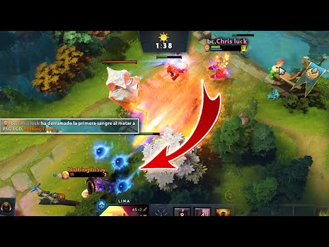 ChrisLuck Solo kills 12K MMR INVOKER NOTHINGTOSAY at minute 1