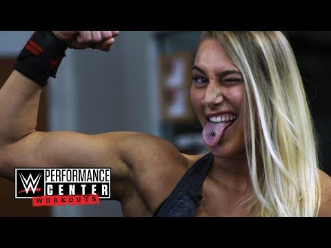 Building strong arms with Rhea Ripley: WWE Performance Center Workouts, Feb. 9, 2018