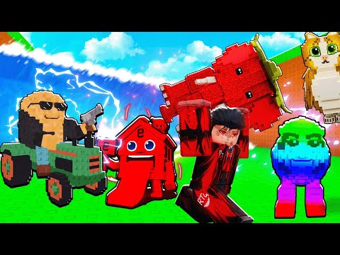 صرفت 5 الاف روبوكس وجبت جميع الشخصيات الجديدة وختمت التحديث 🤑 Roblox Escape Tsunami For Brainrots