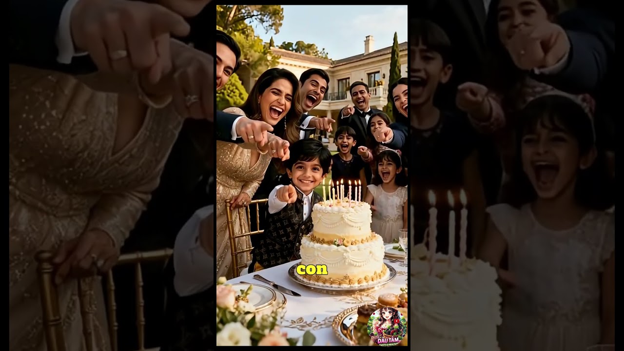 Cô Bé Nghèo Được Ba Làm Sinh Nhật #shorts