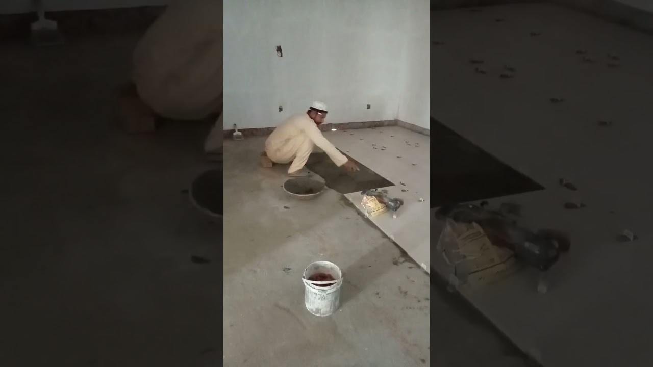 Floor tiles installation #music #dj #electronicmusic #housemusic #edm #tiles #tilesgop #construction