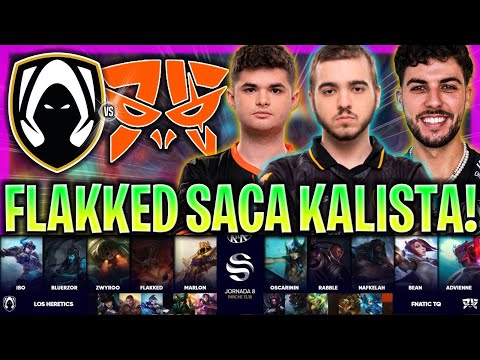 FLAKKED SACA KALISTA CONTRA FNATIC! | HRTS vs FNTQ RESUMEN SUPERLIGA ESPAÑOL LVP