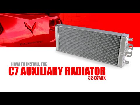 How To Install The C7 Auxiliary Radiator (#32-C7AUX)