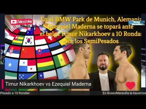 Timur Nikarkhoev vs Ezequiel Maderna. ¡Triunfo Olimpico!